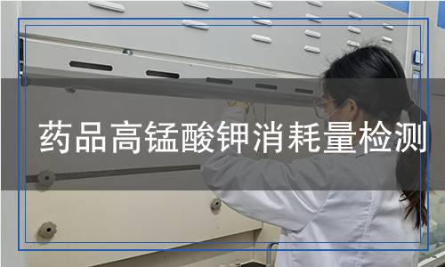 藥品高錳酸鉀消耗量檢測(cè)