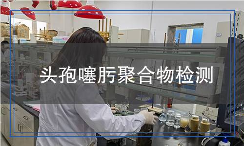 頭孢噻肟聚合物檢測(cè)