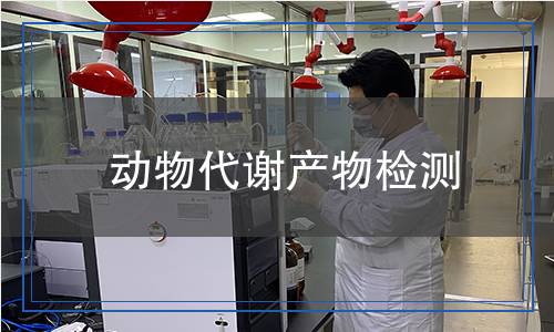 動(dòng)物代謝產(chǎn)物檢測(cè) 動(dòng)物代謝產(chǎn)物檢測(cè)