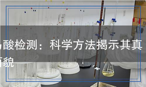 綿馬酸檢測：科學方法揭示其真實面貌