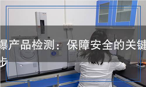 防爆產(chǎn)品檢測(cè)：保障安全的關(guān)鍵一步