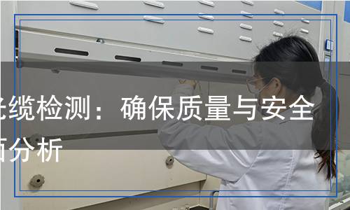 通信光纜檢測(cè)：確保質(zhì)量與安全的全面分析