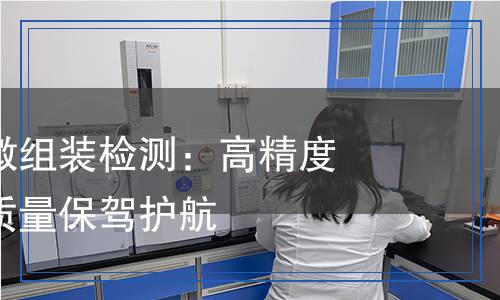 電子元器件微組裝檢測：高精度技術(shù)為產(chǎn)品質(zhì)量保駕護(hù)航