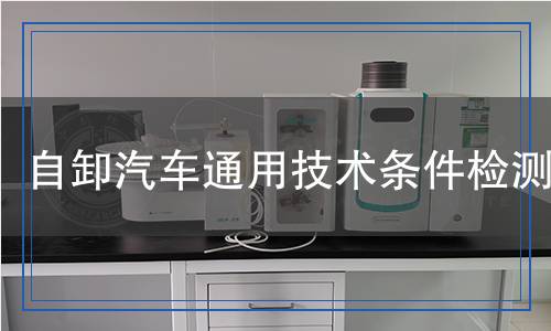 自卸汽車通用技術(shù)條件檢測(cè)