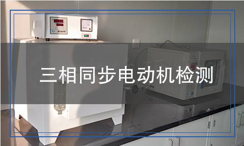 三相同步電動(dòng)機(jī)檢測(cè)