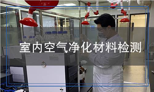 室內(nèi)空氣凈化材料檢測 室內(nèi)空氣凈化材料檢測