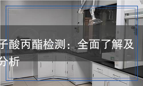 沒食子酸丙酯檢測：全面了解及科學(xué)分析