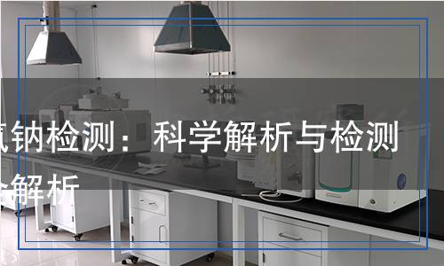 碳酸氫鈉檢測：科學解析與檢測方法全解析