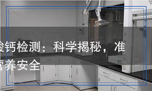 抗壞血酸鈣檢測(cè)：科學(xué)揭秘，準(zhǔn)確把握營(yíng)養(yǎng)安全