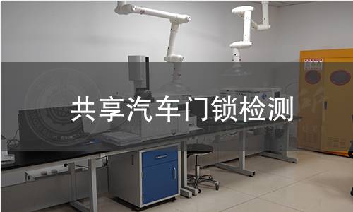 共享汽車門鎖檢測 共享汽車門鎖檢測