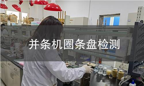 并條機(jī)圈條盤檢測(cè) 并條機(jī)圈條盤檢測(cè)