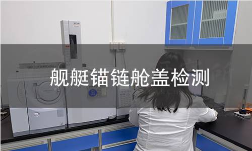 艦艇錨鏈艙蓋檢測 艦艇錨鏈艙蓋檢測