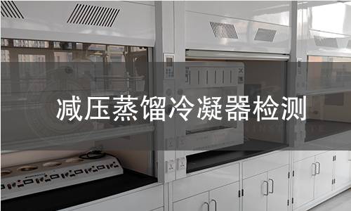 減壓蒸餾冷凝器檢測