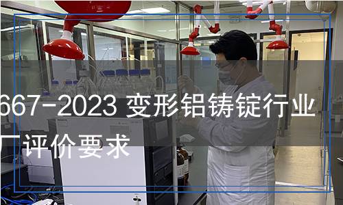 YS/T 1667-2023 變形鋁鑄錠行業(yè)綠色工廠評(píng)價(jià)要求 YS/T 1667-2023 變形鋁鑄錠行業(yè)綠色工廠評(píng)價(jià)要求