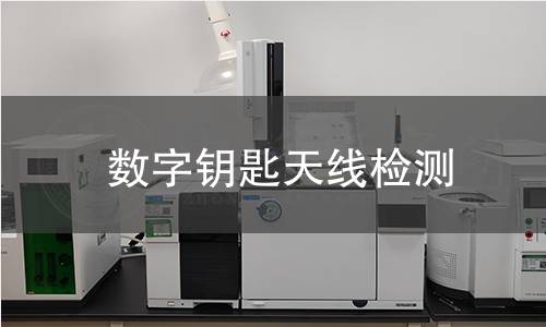 數(shù)字鑰匙天線檢測