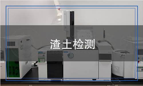 渣土檢測