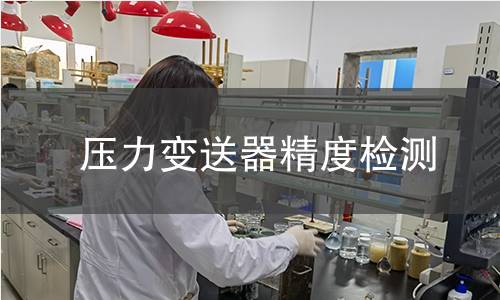 壓力變送器精度檢測(cè)