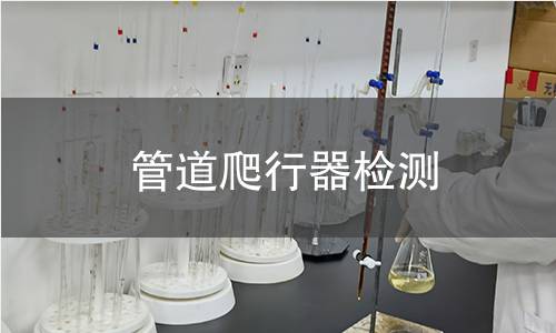 管道爬行器檢測