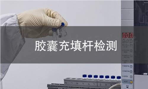 膠囊充填桿檢測(cè)