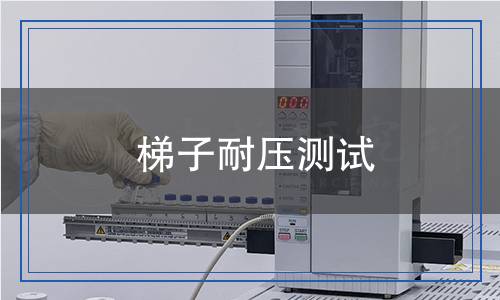 梯子耐壓測(cè)試