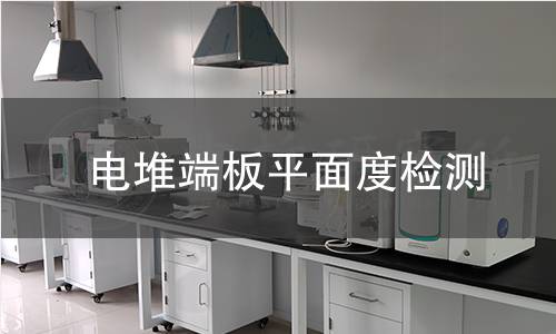 電堆端板平面度檢測