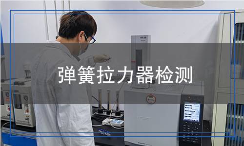 彈簧拉力器檢測(cè)
