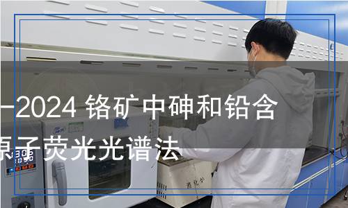 SN/T 5680-2024 鉻礦中砷和鉛含量的測(cè)定 原子熒光光譜法