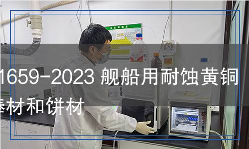 YS/T 1659-2023 艦船用耐蝕黃銅鍛制棒材和餅材