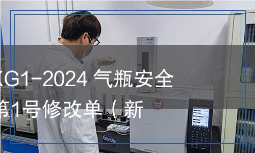 TSG 23-2021/XG1-2024 氣瓶安全技術(shù)規(guī)程 2024第1號(hào)修改單(新舊對(duì)比) TSG 23-2021/XG1-2024 氣瓶安全技術(shù)規(guī)程 2024第1號(hào)修改單(新舊對(duì)比)