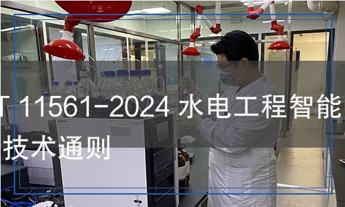 NB/T 11561-2024 水電工程智能建造技術通則