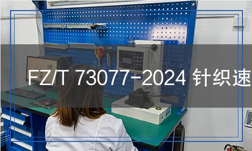 FZ/T 73077-2024 針織速干衣